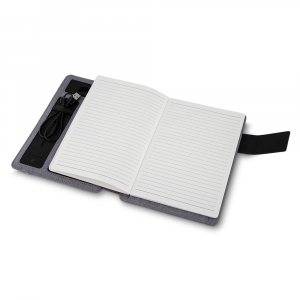 Notebook with Powerbank